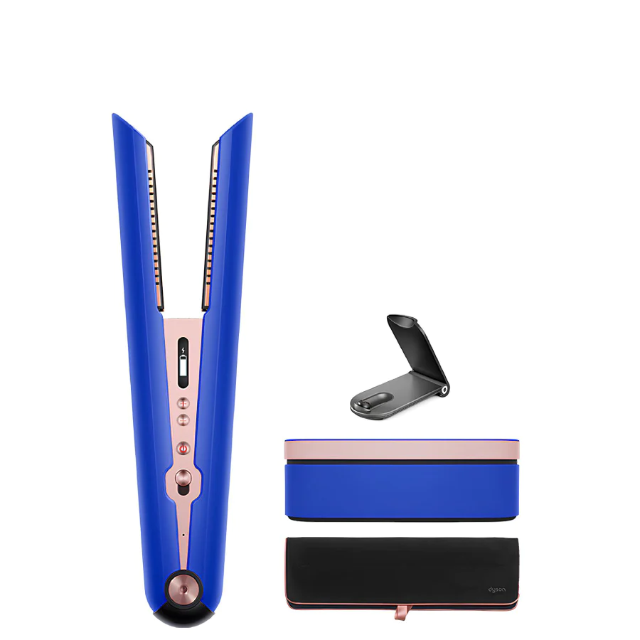 Dyson Corrale Fashion Blue Blush Flexing Copper Hair Straightener