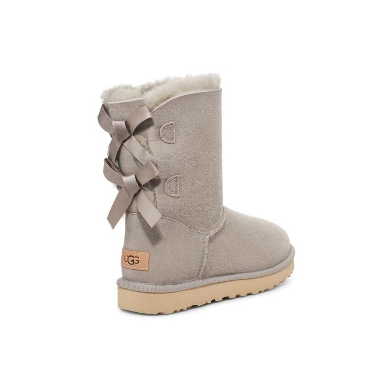 UGG Bailey Bow II Goat Sheepskin Women Snow Boots 1016225(2954)