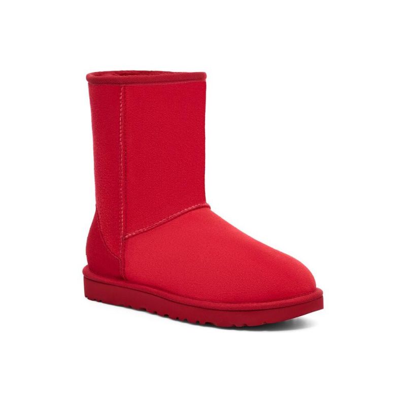 Kasut Salji Wanita Kulit Domba Merah Samba Klasik II UGG 1016223