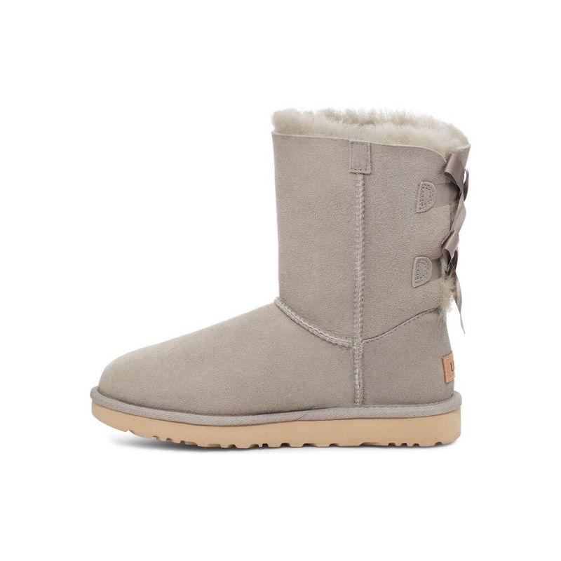 UGG Bailey Bow II Goat Sheepskin Women Snow Boots 1016225(2954)