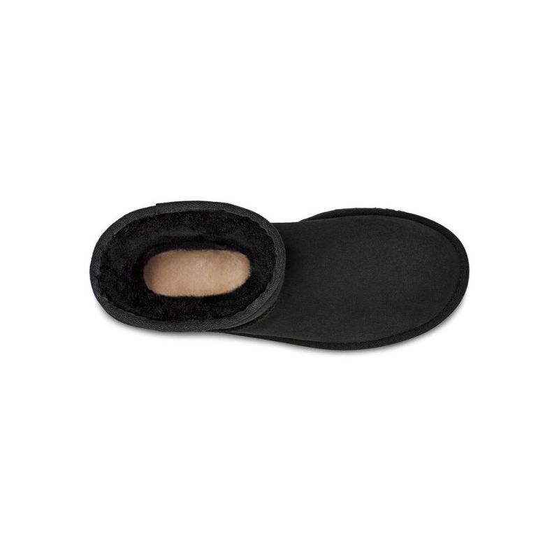 Kasut Salji Wanita Kulit Kambing Hitam Klasik II UGG 1016223