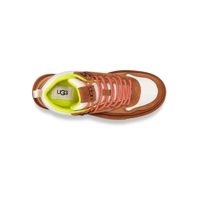 UGG Highland Hi Heritage Classic Chestnut Suede Mesh Unisex Ankle Boots 1120096