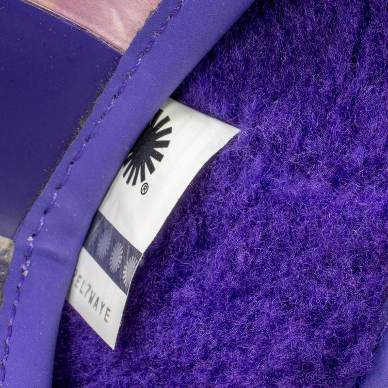 UGG Classic Clear Mini Warm Marble Violet Wool Lining TPU Upper Women Snow Boots 1113190