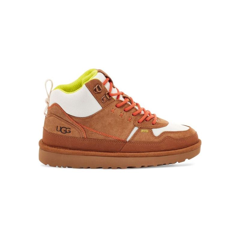 UGG Highland Hi Heritage Classic Chestnut Suede Mesh Unisex Ankle Boots 1120096