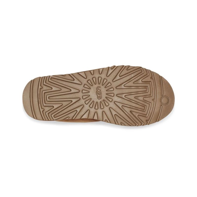 UGG Neumel Iconic Chestnut Suede Wool Lining Unisex Chukka Boots 3236