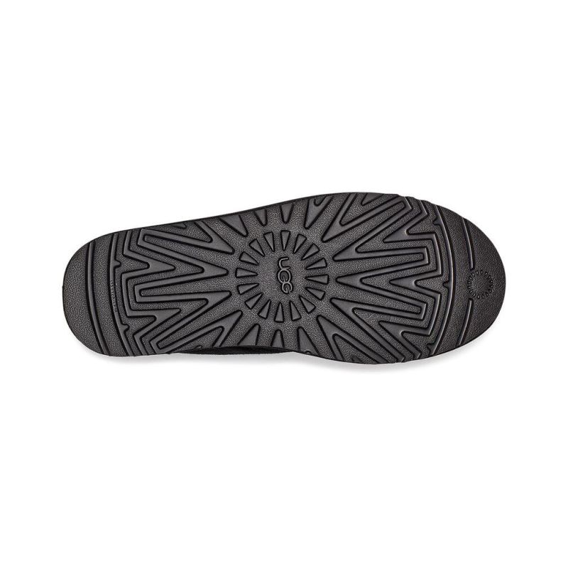 UGG Neumel Iconic Black Suede Wool Lining Unisex Chukka Boots 3236