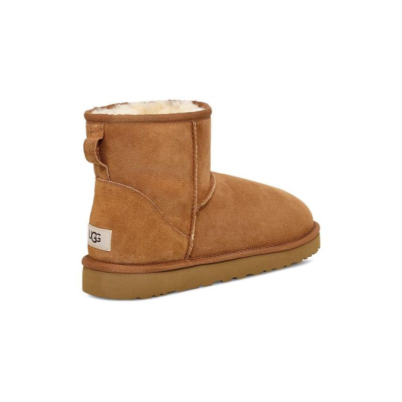 UGG Classic Mini Chestnut Twinface Sheepskin Men's Snow Boots 1002072