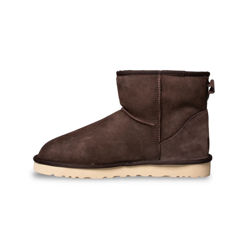UGG Classic Mini Burnt Cedar Twinface Sheepskin Men's Snow Boots 1002072