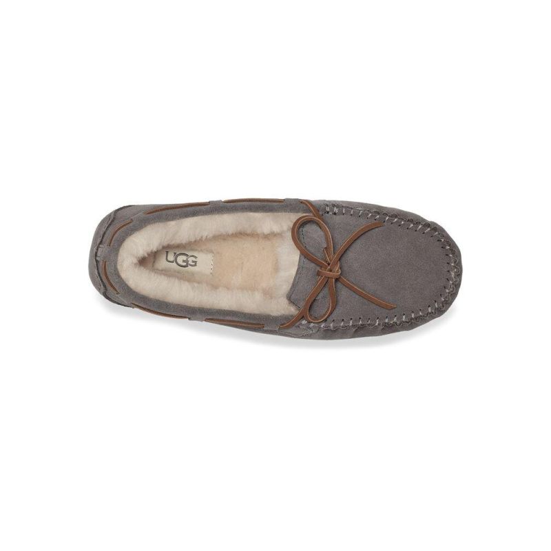 UGG Classic Dakota Hot Grey Waterproof Suede Women's Slippers 1107949