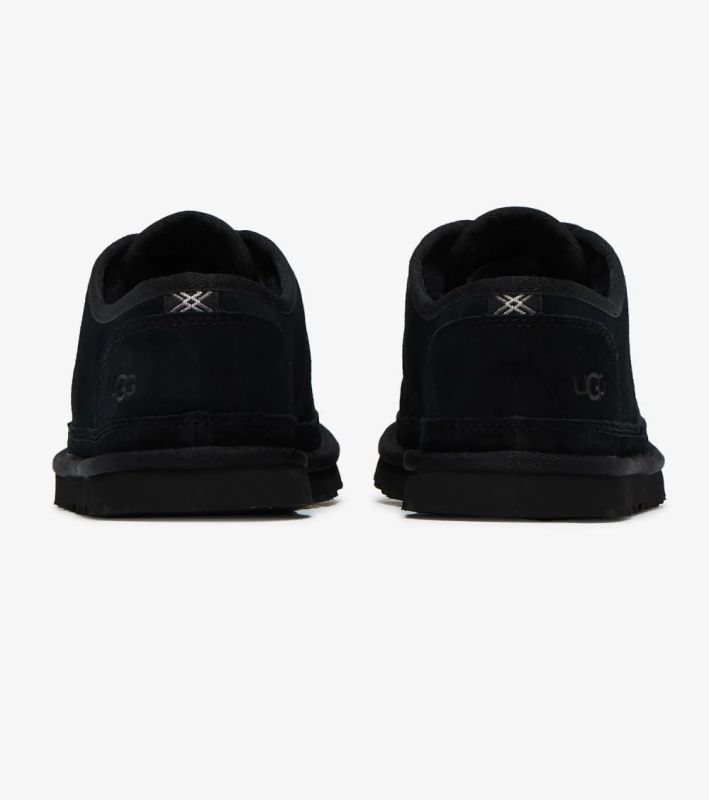 UGG Neumel Iconic Low Black Suede Men's Casual Flates 1120765