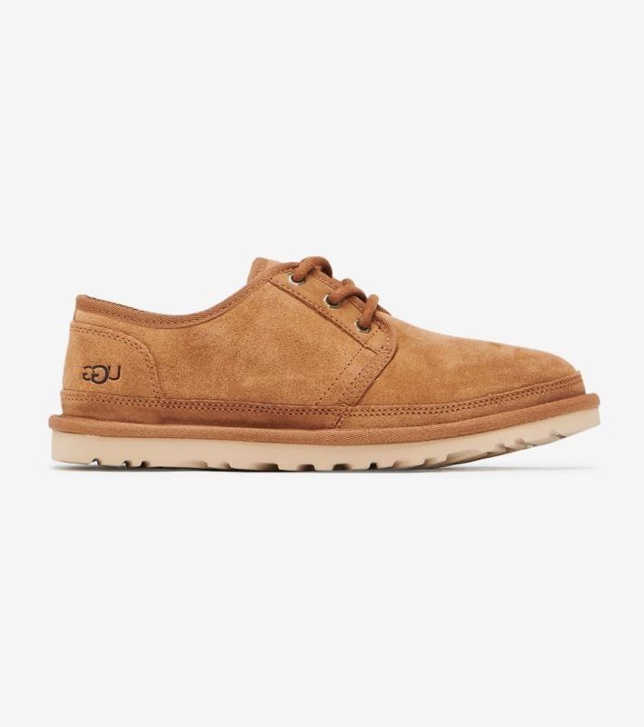 UGG Neumel Iconic Low Chestnut Suede Men's Casual Flates 1120765