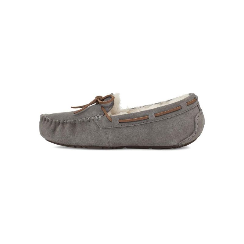 UGG Classic Dakota Hot Grey Waterproof Suede Women's Slippers 1107949
