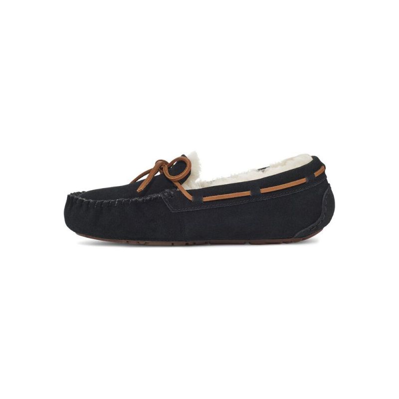 UGG Classic Dakota Hot Black Waterproof Suede Women's Slippers 1107949