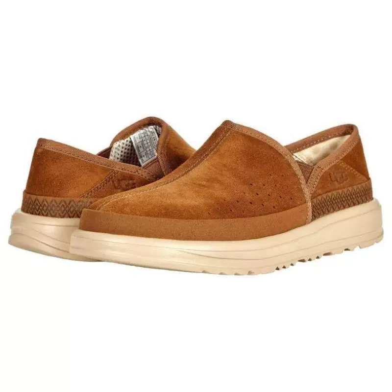 UGG Kick It Fashion Chestnut Suede Men Casual Flates 1118495