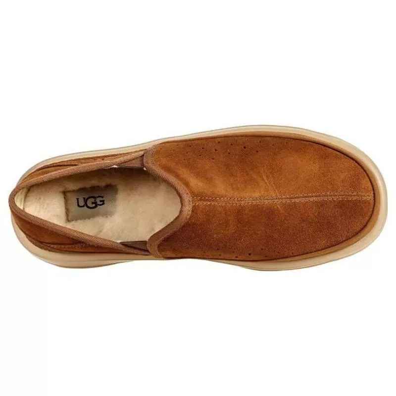 UGG Kick It Fashion Chestnut Suede Men Casual Flates 1118495