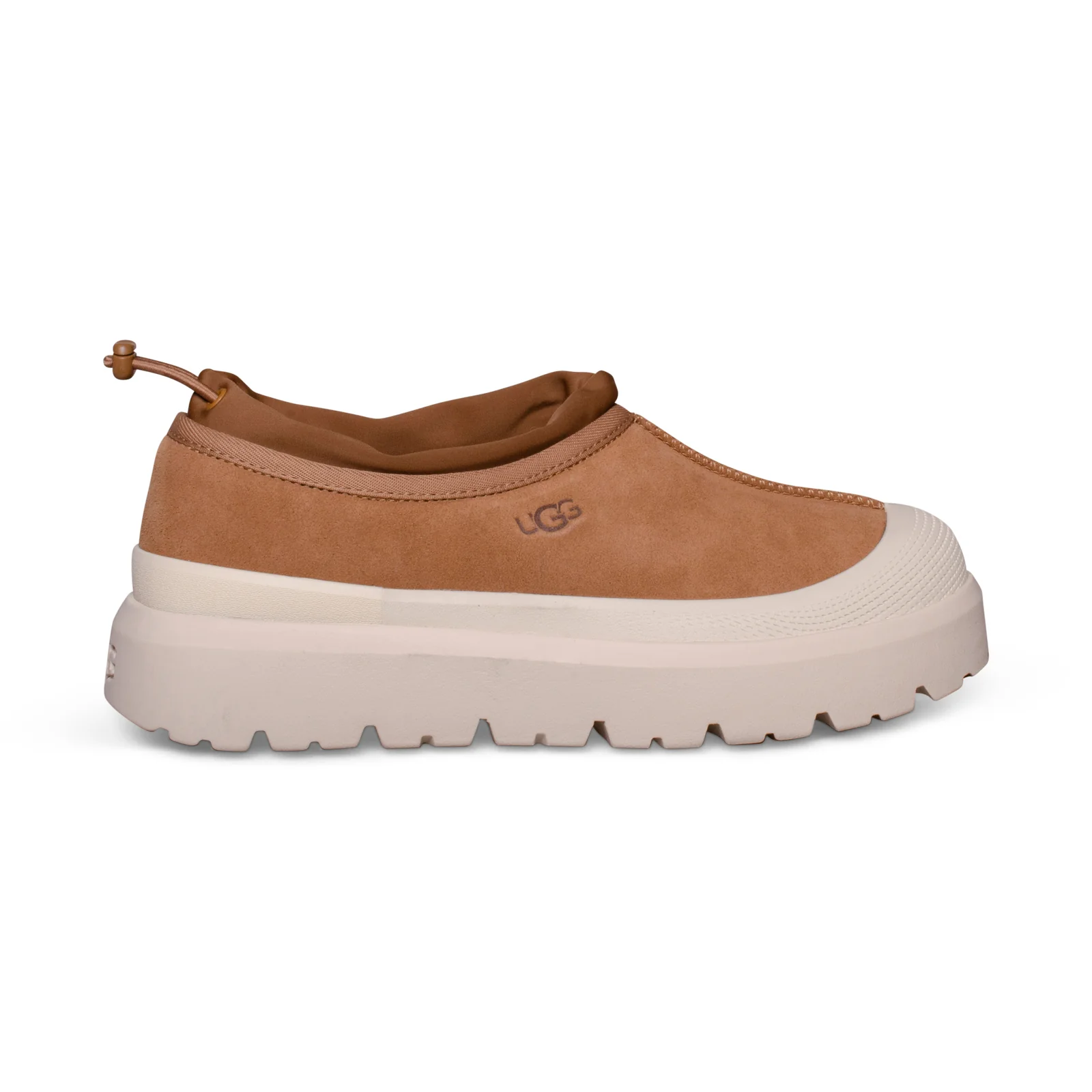 UGG Tasman Weather Hybrid Chestnut White Suede 유니섹스 슬리퍼 1144096
