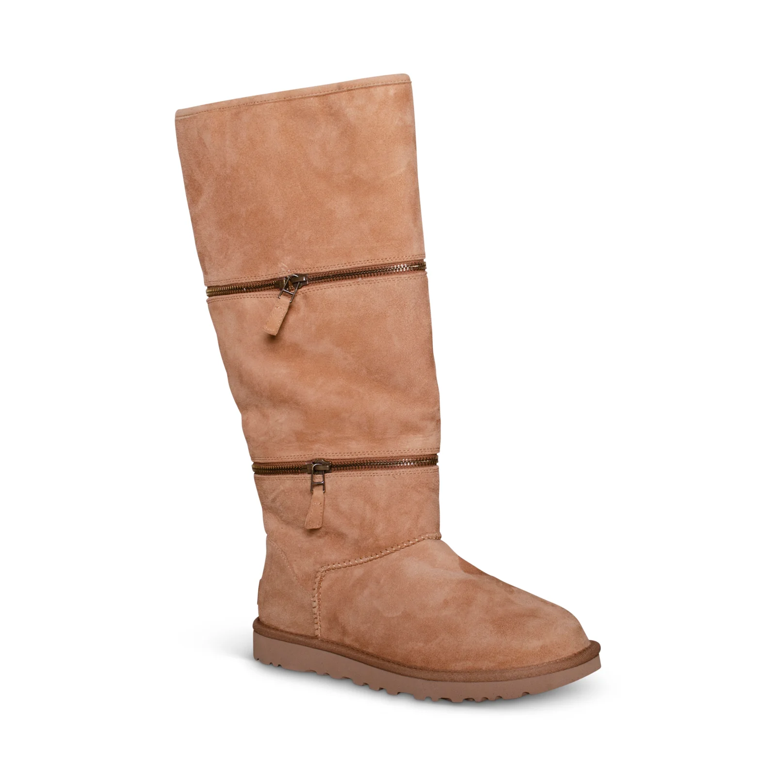 UGG Classic Ultra Tall Gorgeous Chestnut Suede Women Over-The-Knee Boots 195719880644