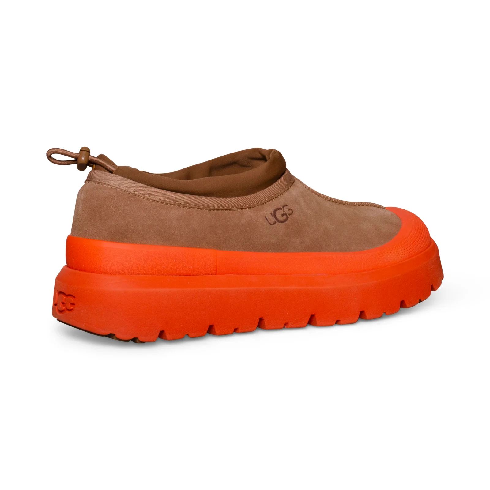 UGG Tasman Weather Hybrid Chestnut Orange Suede Unisex Slippers 1144096