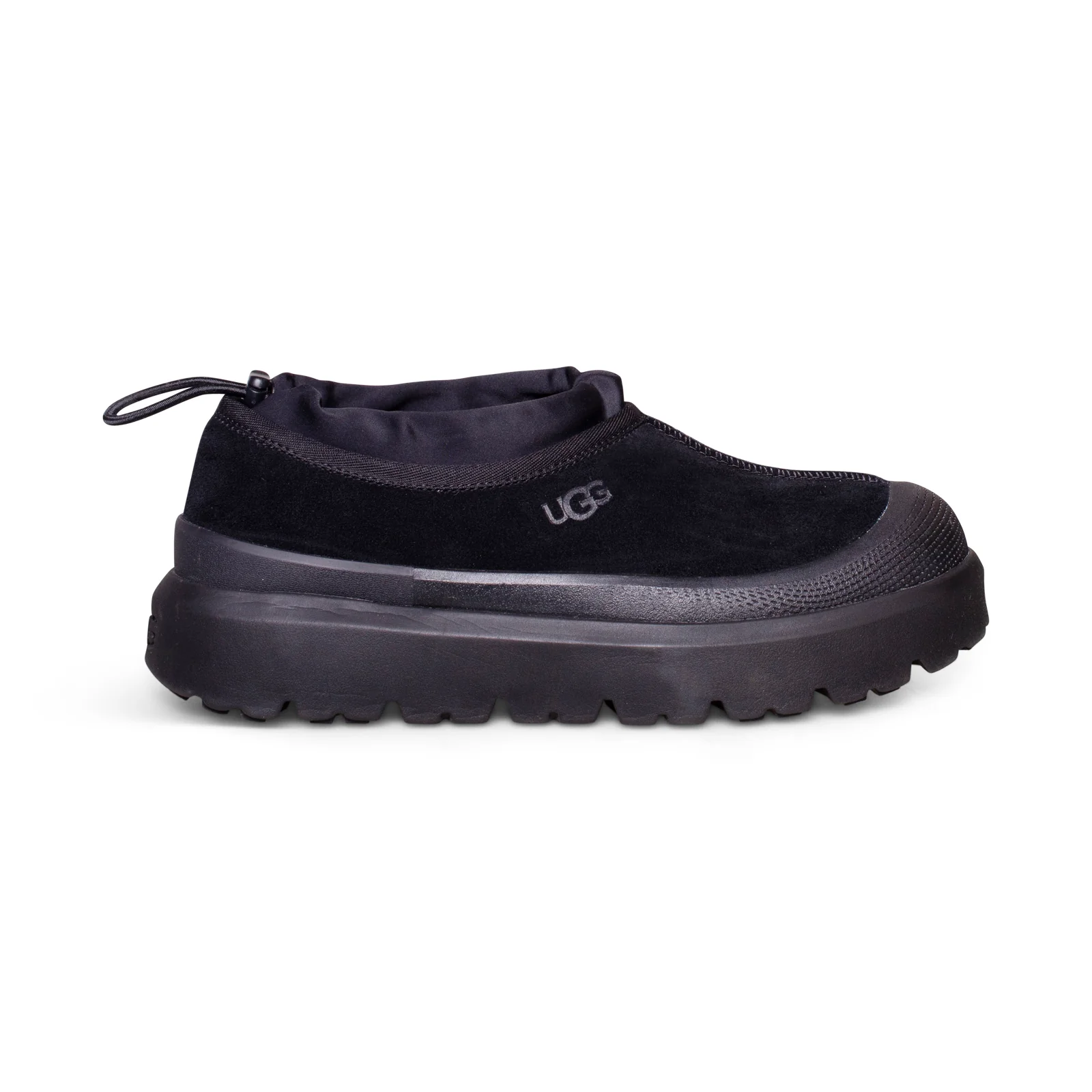 UGG Tasman Weather Hybrid 블랙 스웨이드 유니섹스 슬리퍼 1144096