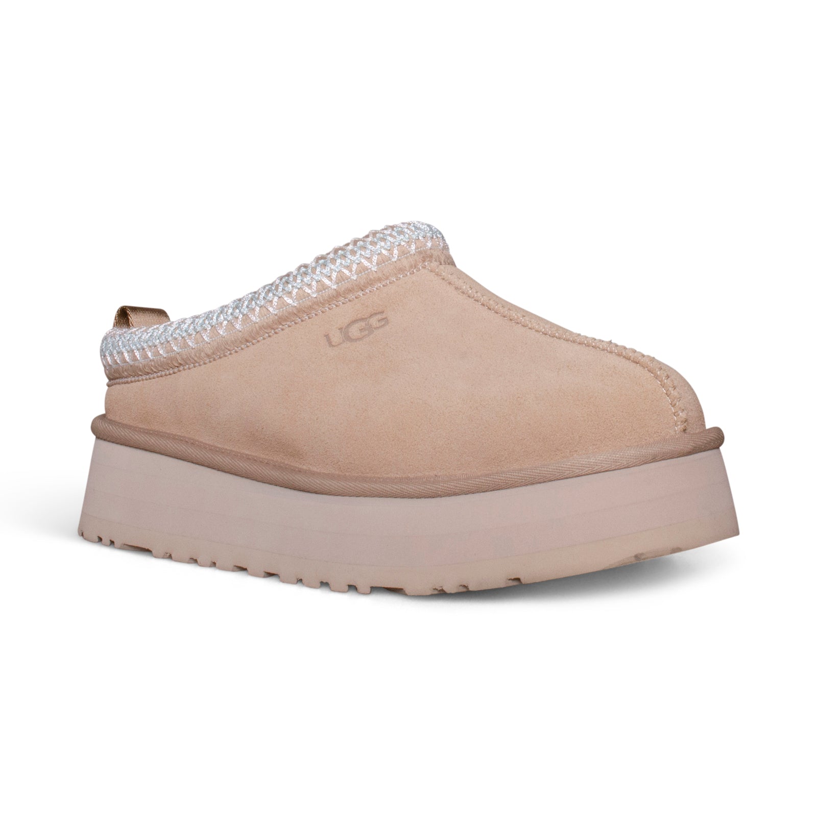 UGG Tazz Hot Sand Suede Women Platform Slide Slippers 1122553