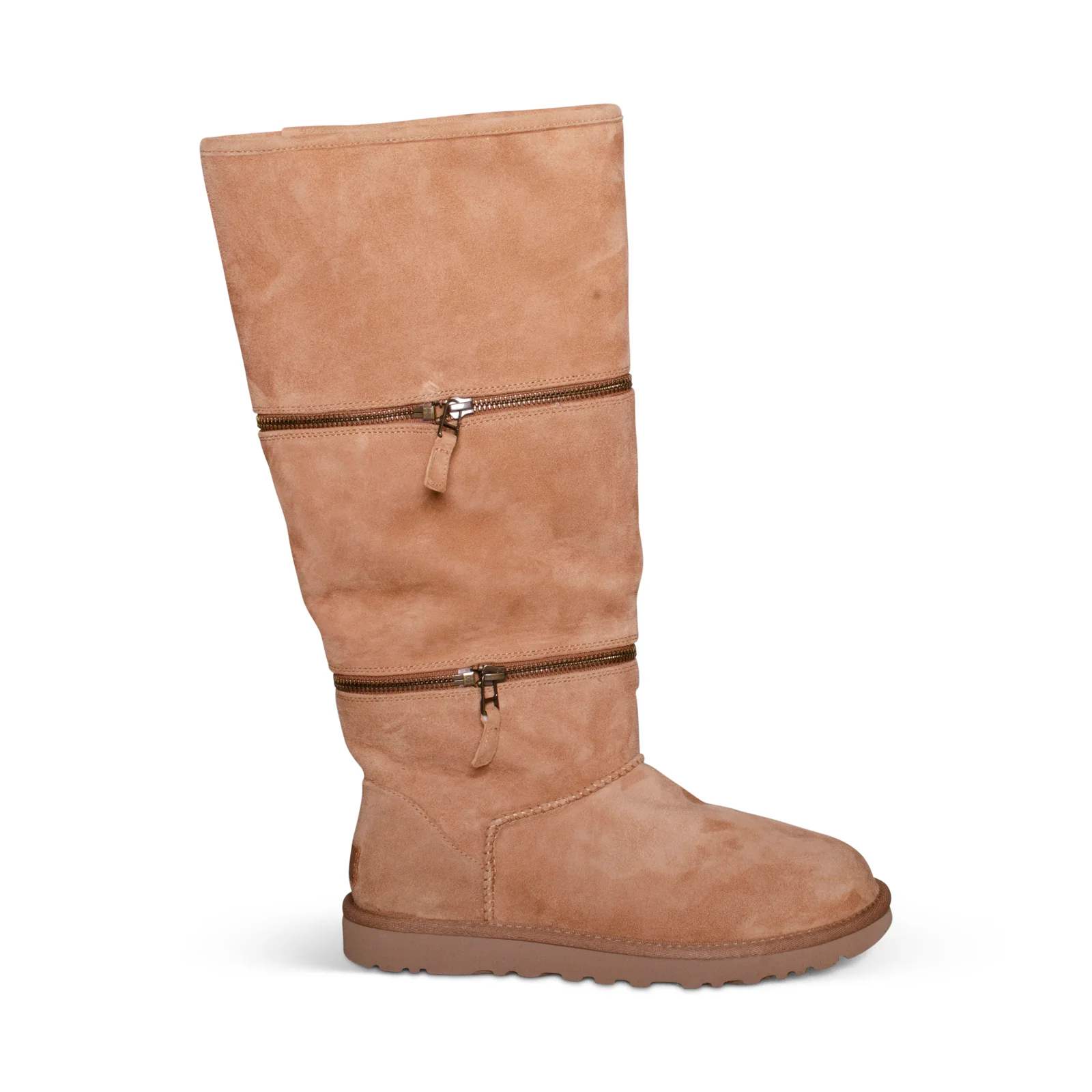 UGG Classic Ultra Tall Gorgeous Chestnut Suede Women Over-The-Knee Boots 195719880644