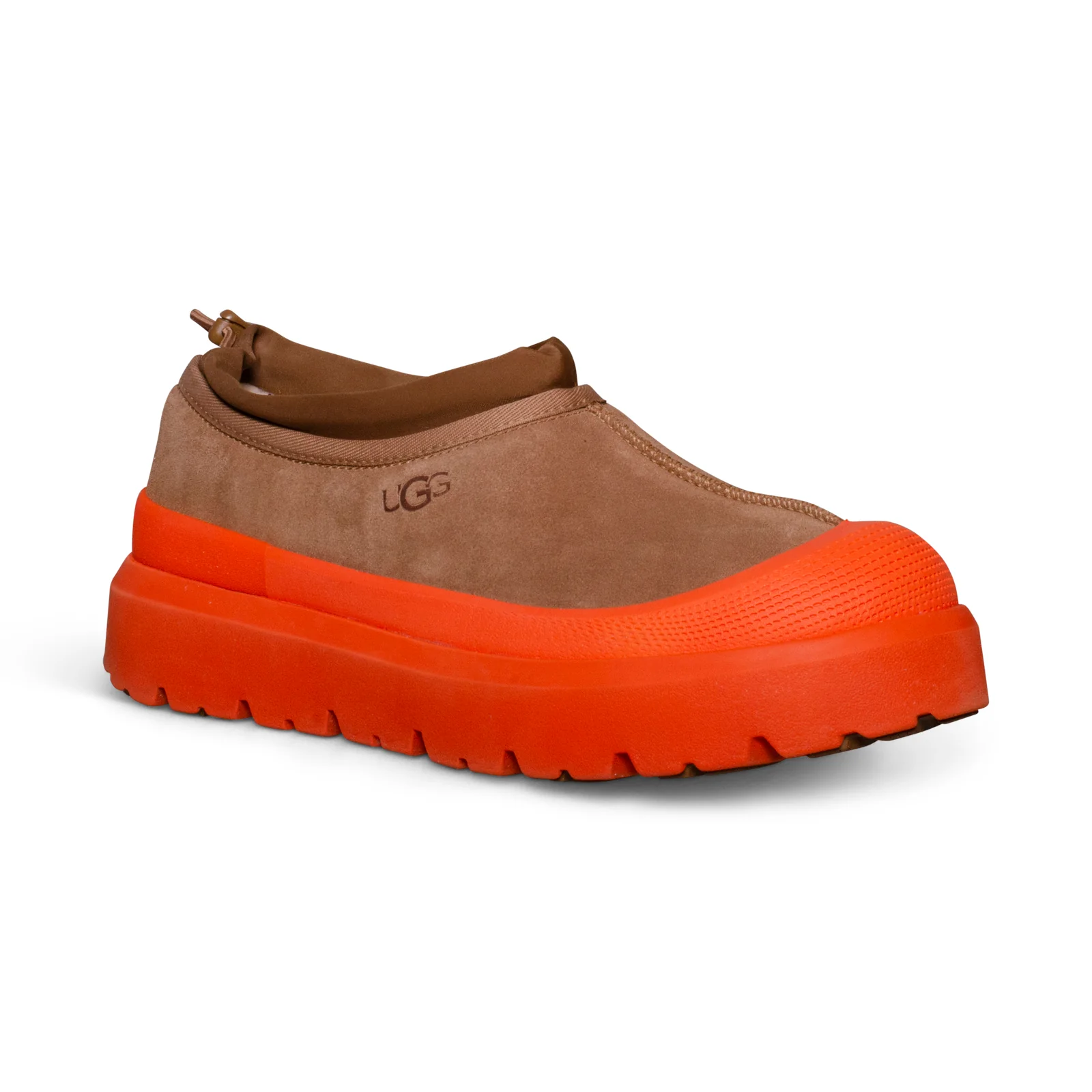 UGG Tasman Weather Hybrid Chestnut Orange Suede Unisex Slippers 1144096
