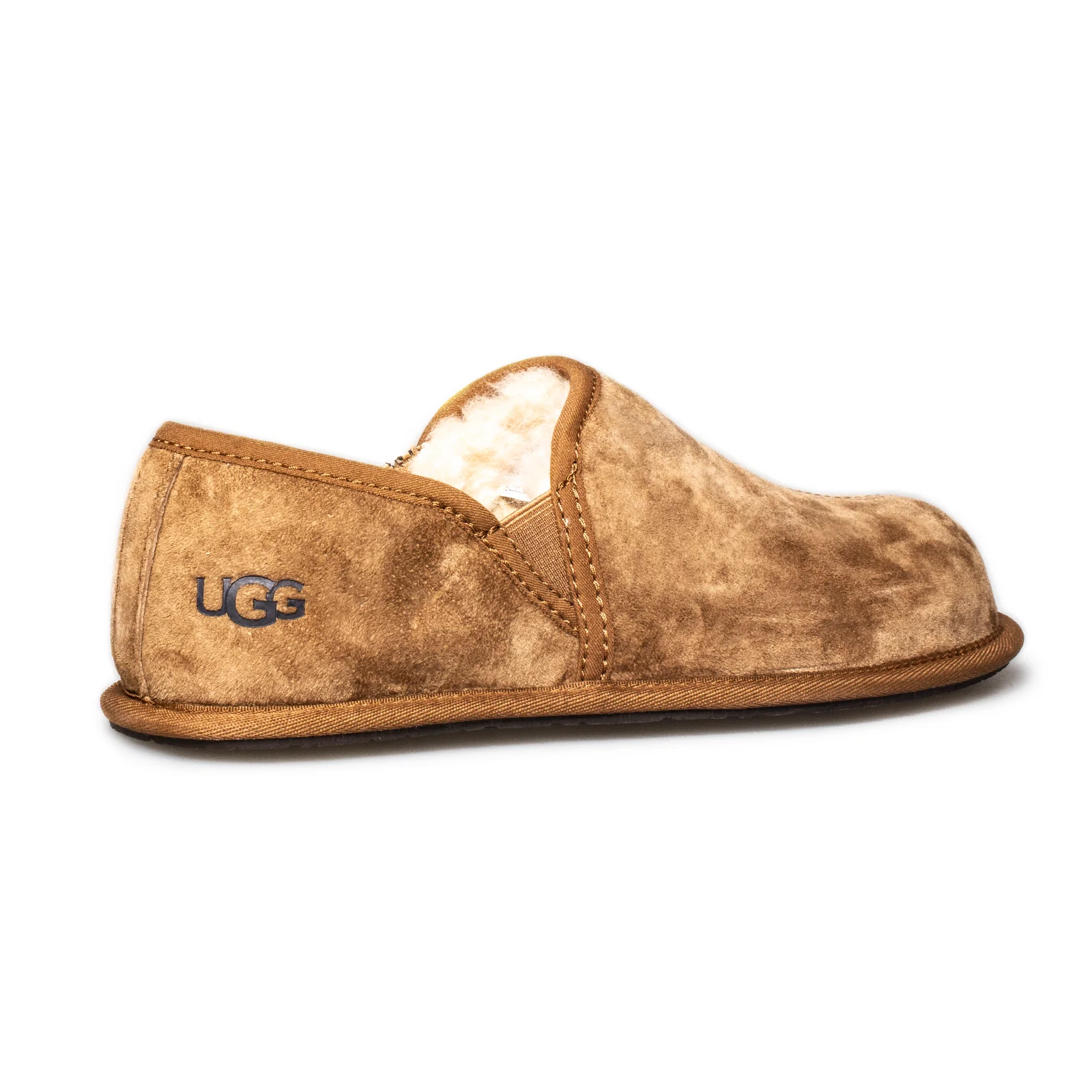 UGG Scuff Romeo II Leisure Chestnut Suede Men Slippers 1113630
