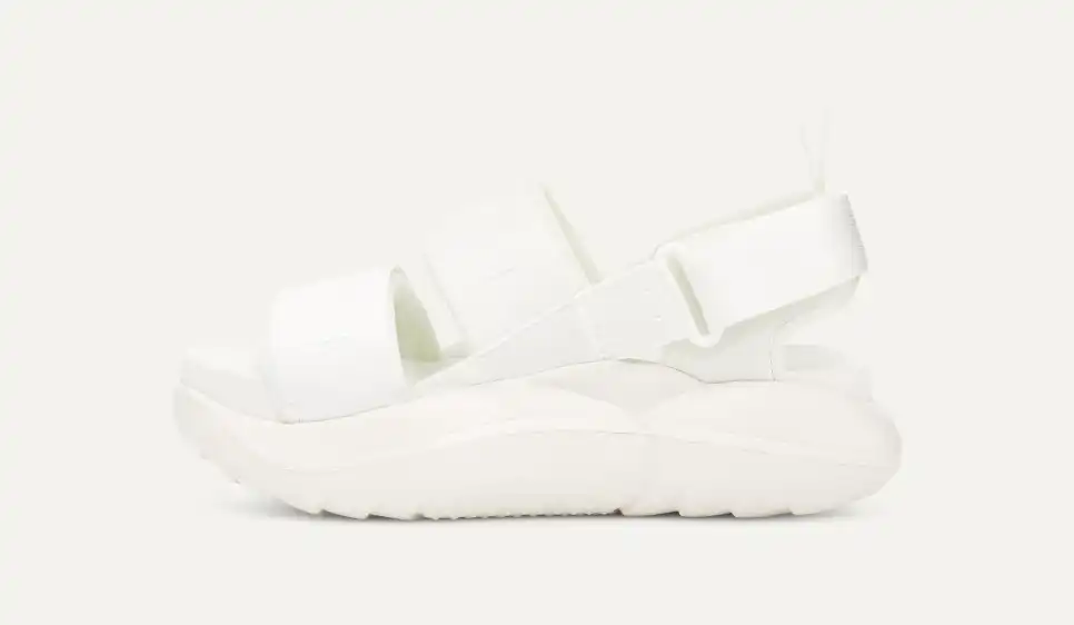 UGG LA Alto Sport White Textile Women Athletic & Outdoor Sandals 196565236333