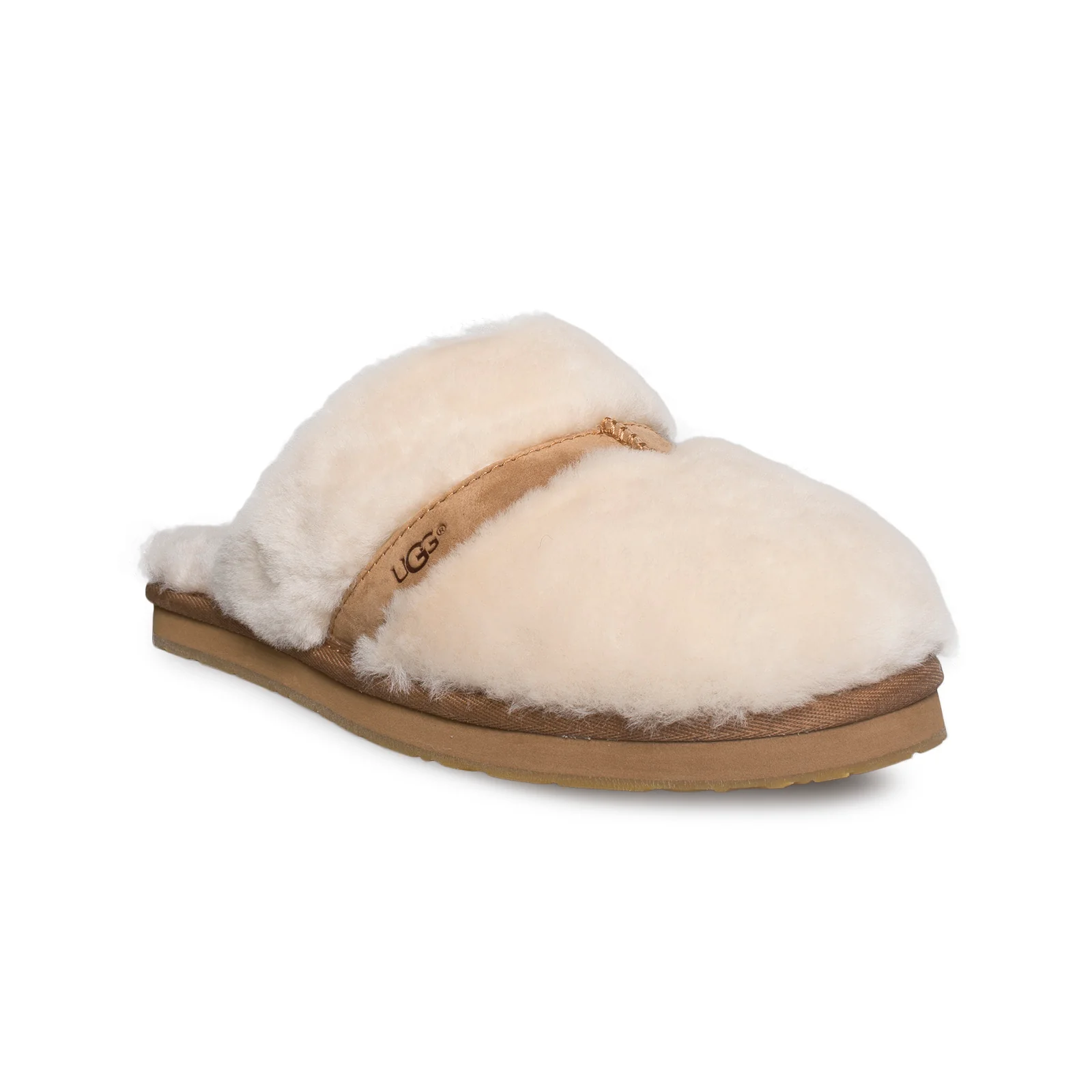 UGG Dalla Gorgeous Natural Sheepskin Women Slide Slippers 1017549