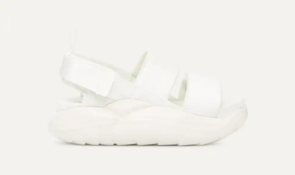 UGG LA Alto Sport White Textile Women Athletic & Outdoor Sandals 196565236333