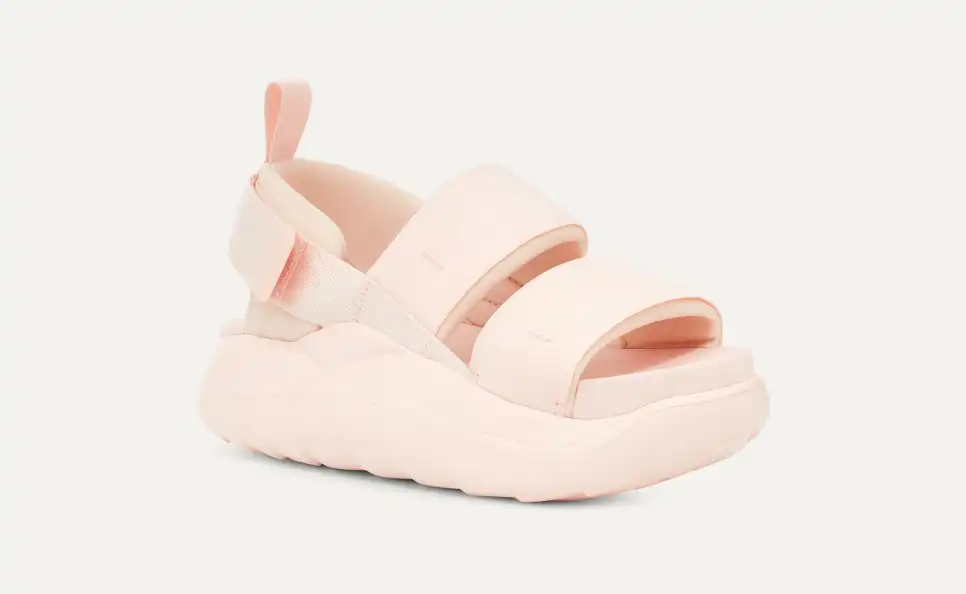 UGG LA Alto Sport Pink Textile Women Athletic & Outdoor Sandals 196565236333