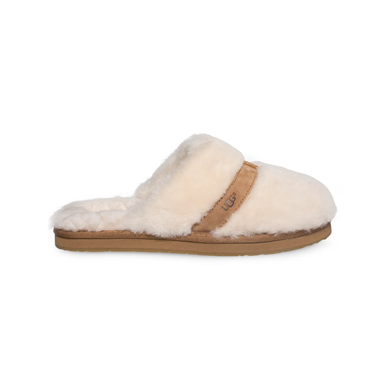 UGG Dalla Gorgeous Natural Sheepskin Women Slide Slippers 1017549