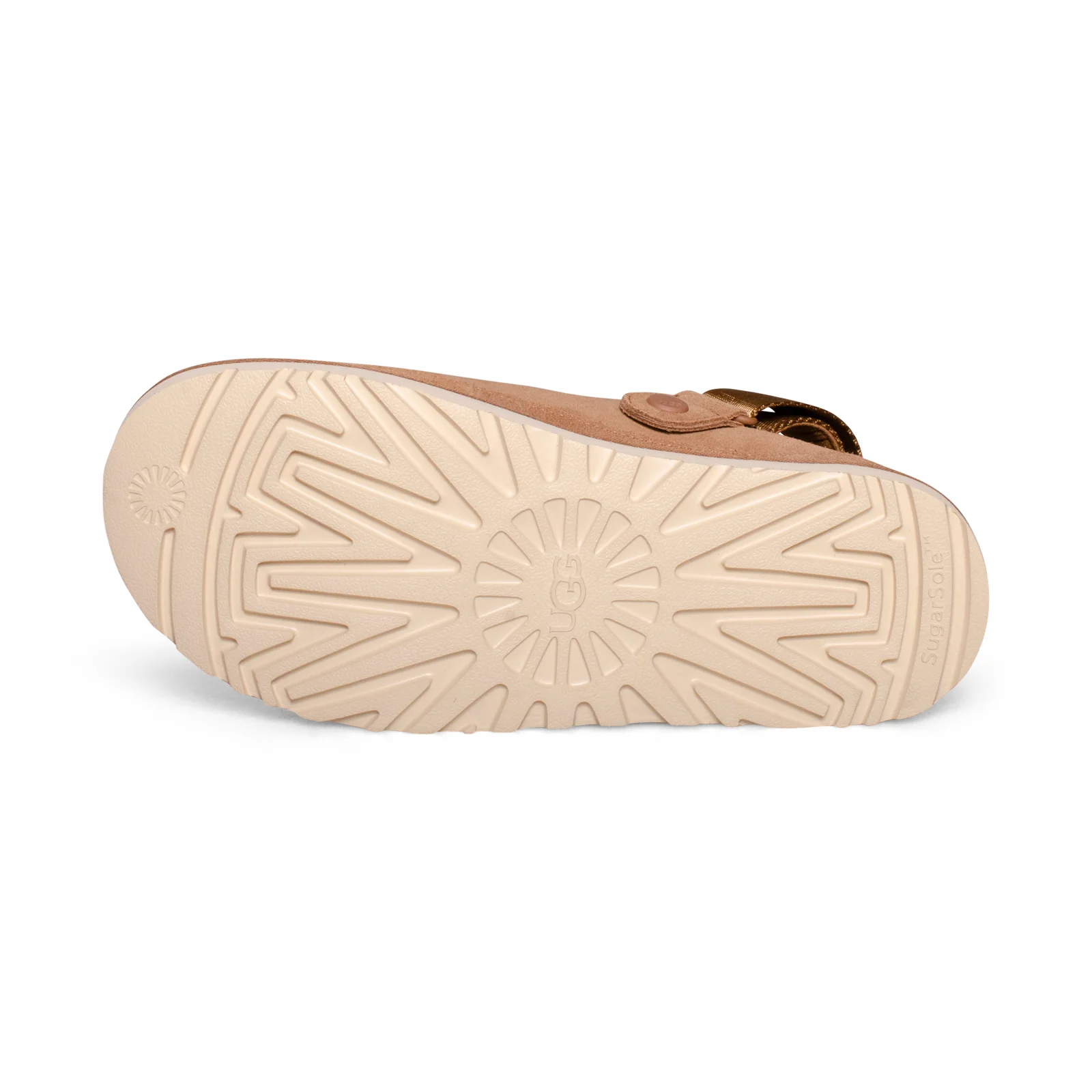 UGG Goldenstar Fashion Chestnut Suede Women Clog Slippers 1138252