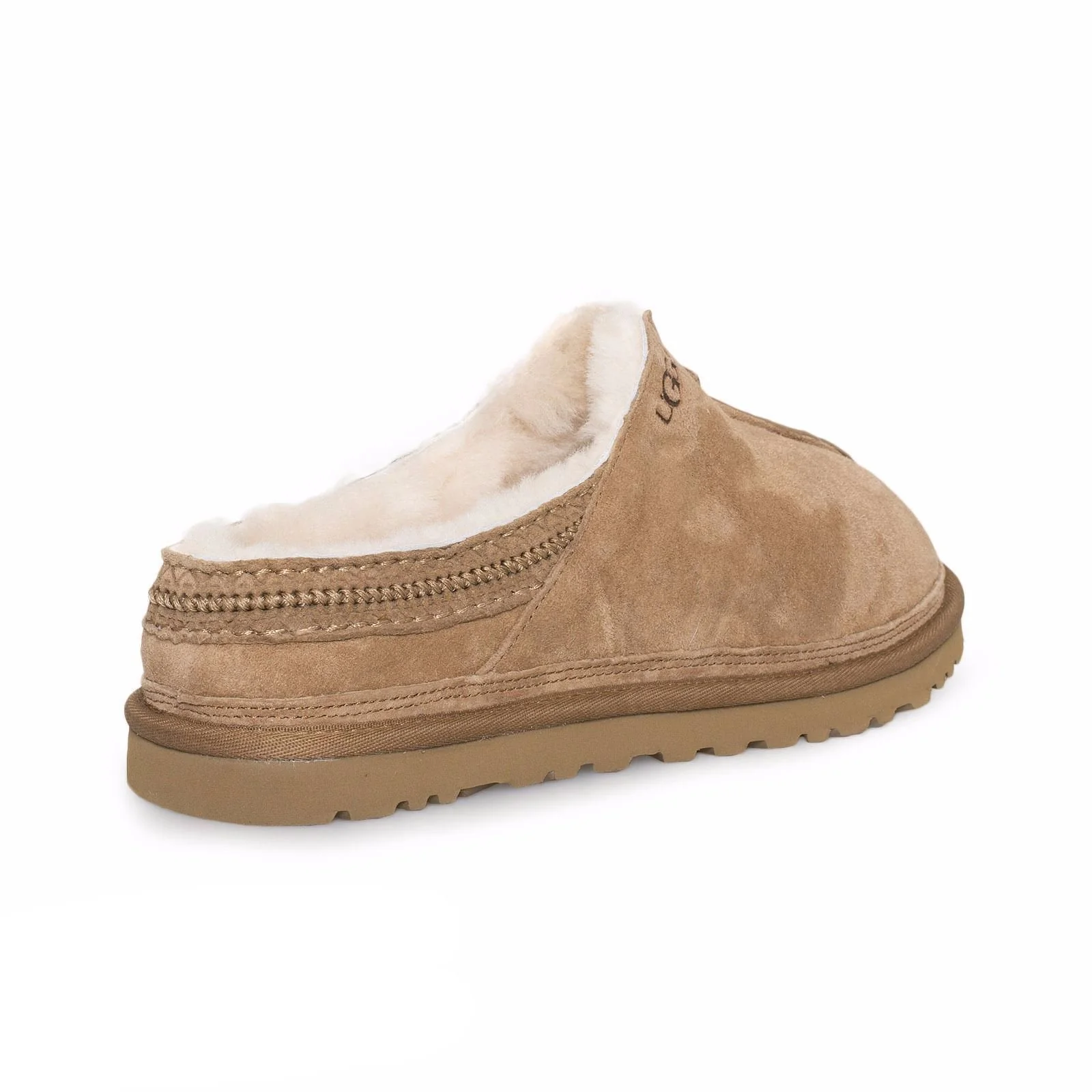 UGG Neuman Casual Chestnut Suede Men Moccasin Slippers 1113631
