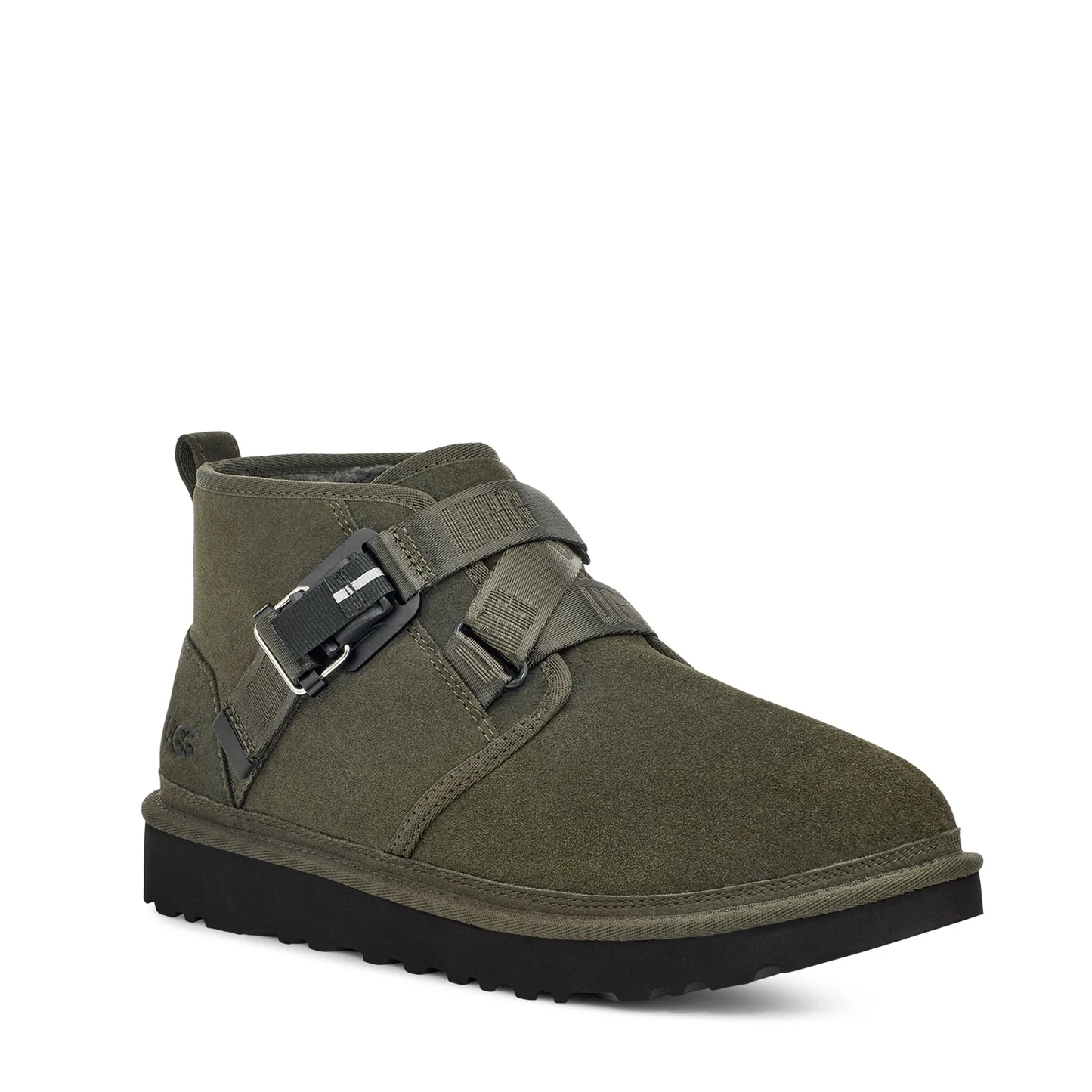 UGG Neumel Quickclick Buckle Forest Night Suede Men Chukka Boots 1130720