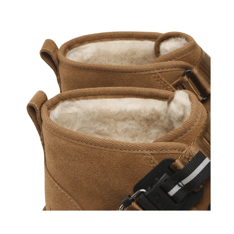 UGG Neumel Quickclick Buckle Chestnut Suede Men Chukka Boots 1130720