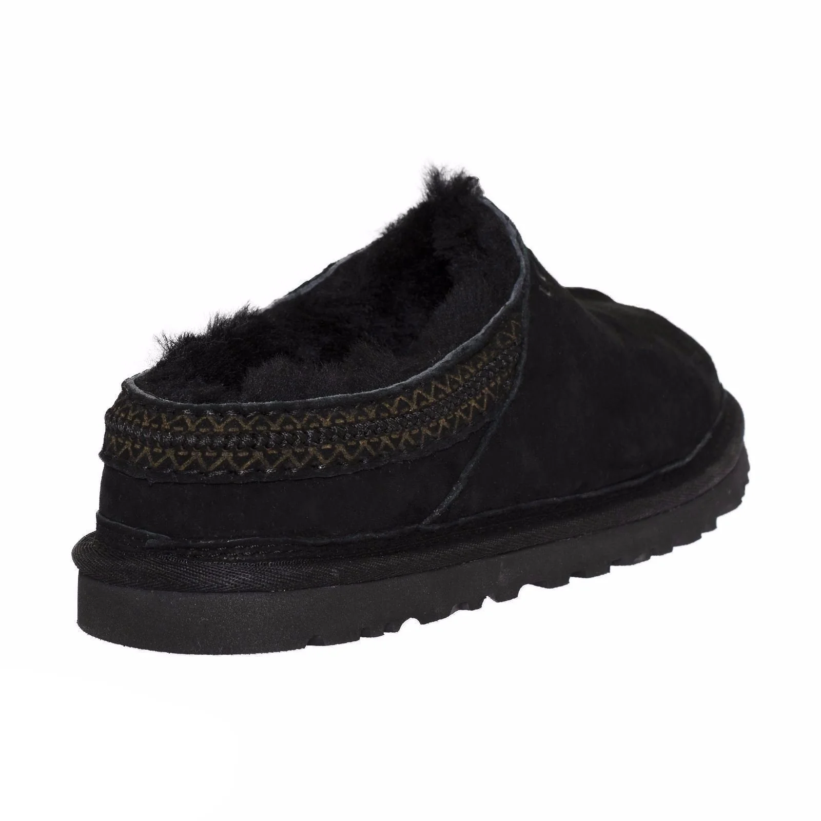UGG Neuman Casual Black Suede Men Moccasin Slippers 1113631