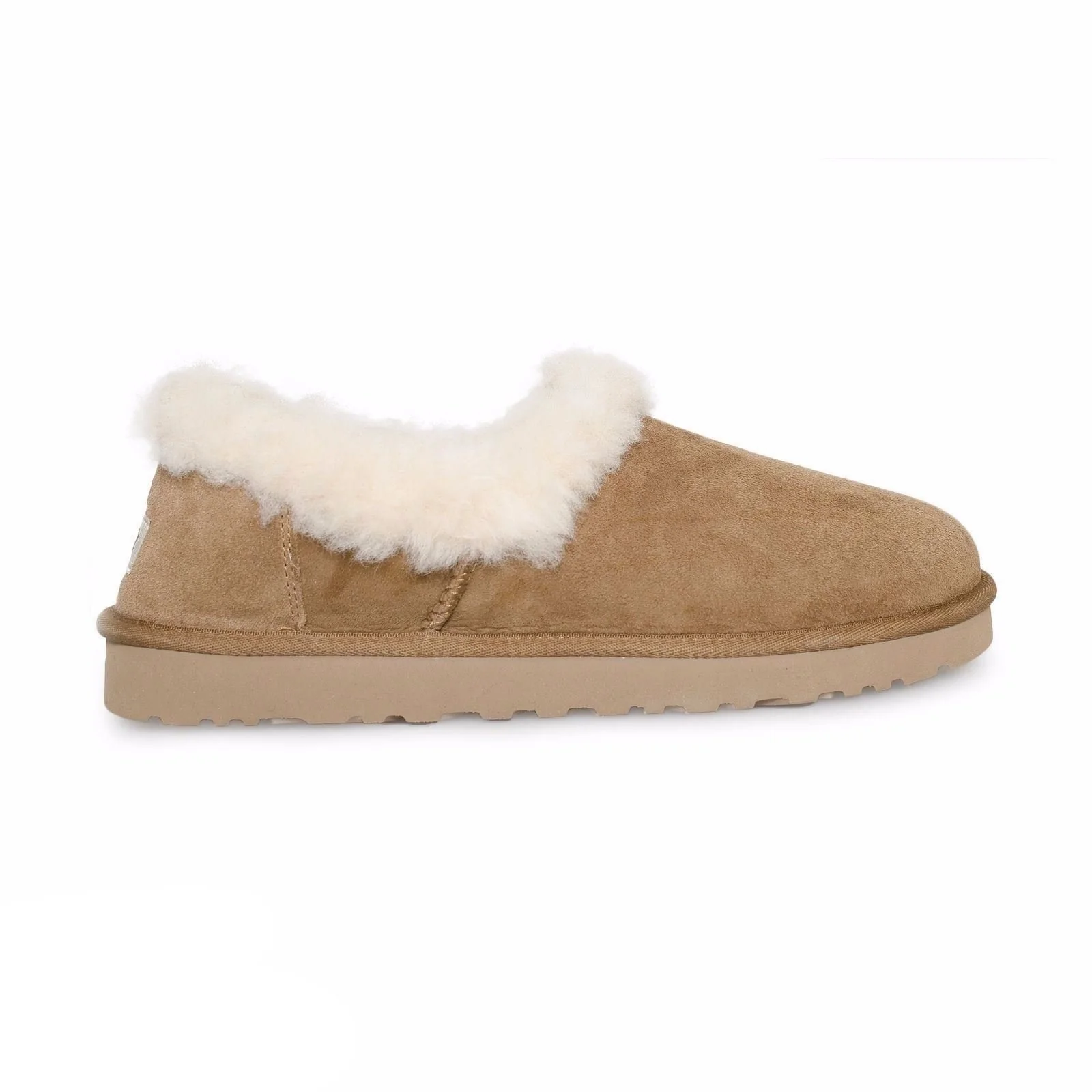 UGG Nita Slim Chestnut Suede Women Moccasin Slippers 1119002