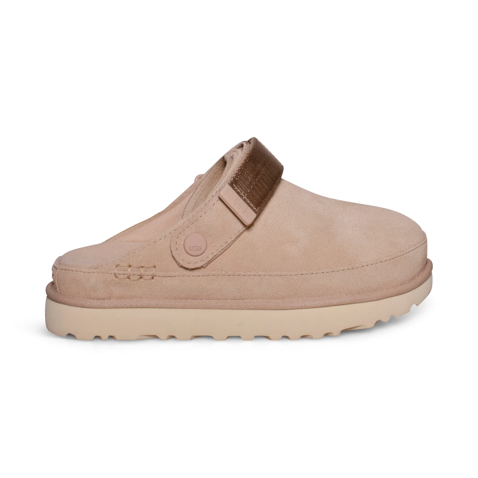 UGG Goldenstar Fashion Sand Suede Women Clog Slippers 1138252