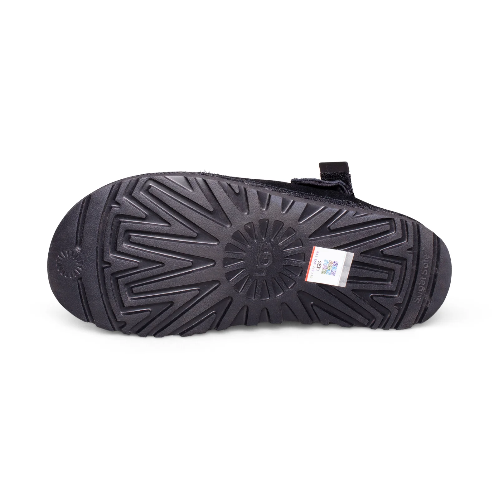 UGG Goldenstar Fashion Nero Suede Donna Zoccoli Pantofole 1138252