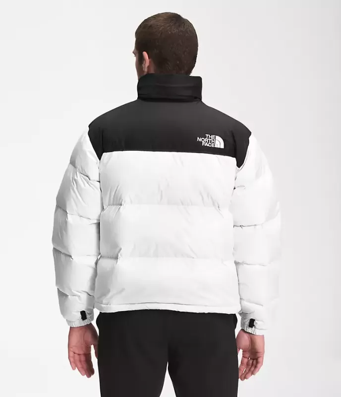The North Face 1996 Retro Nuptse Hot White Goose Down Men Down Jacket Nf0a3c8d