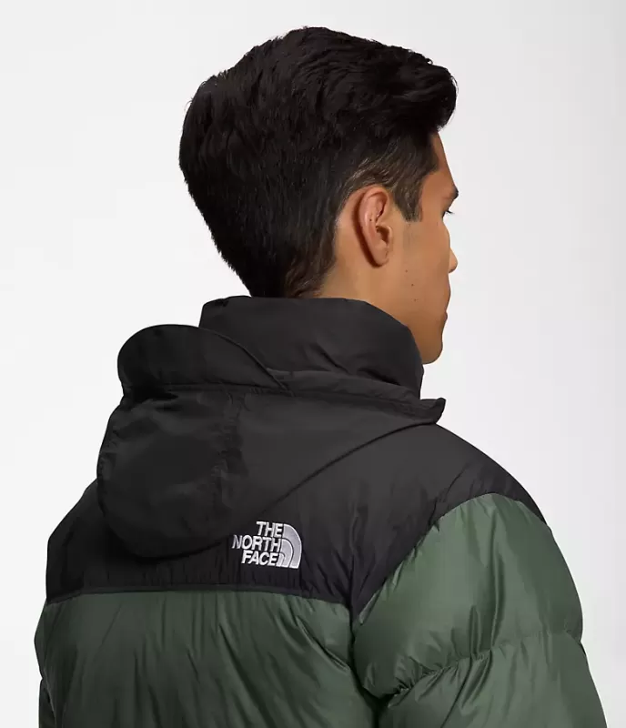 The North Face 1996 Retro Nuptse Hot Thyme Goose Down Men Down Jacket Nf0a3c8d