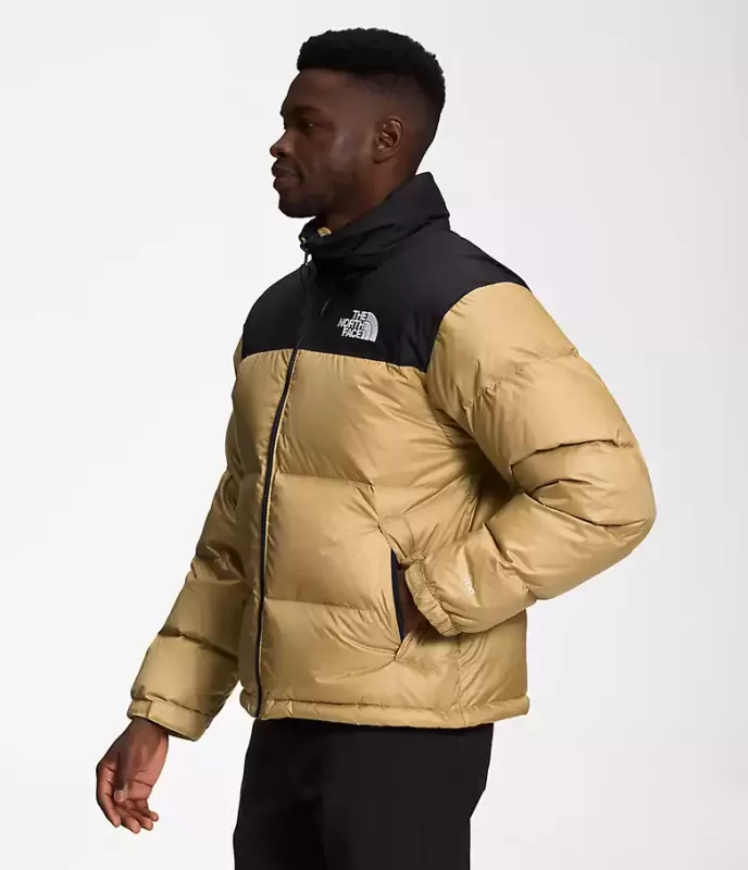 The North Face 1996 Retro Nuptse Hot Antelope Tan Goose Down Casaco de penas para homem Nf0a3c8d