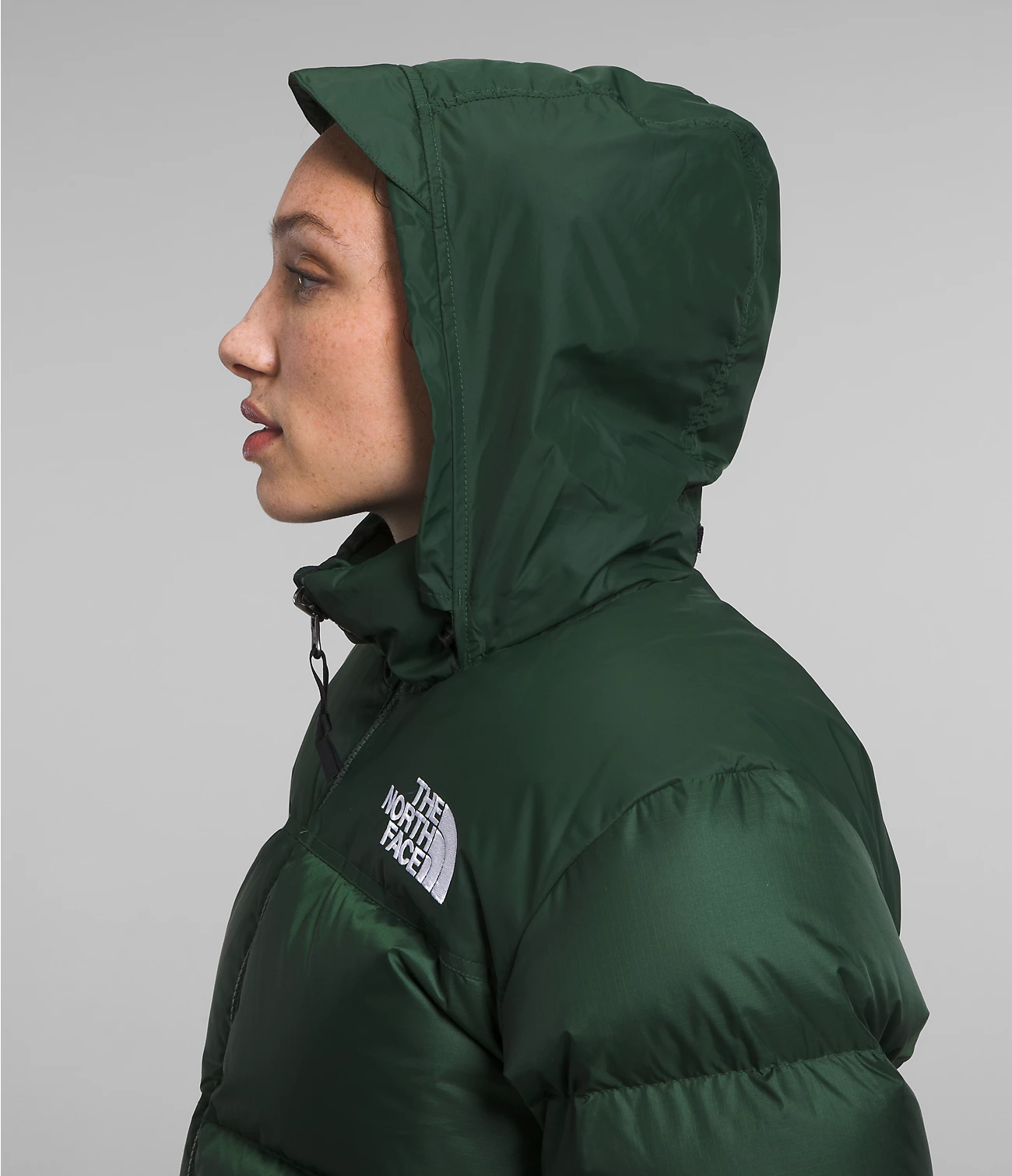 The North Face 1996 Retro Nuptse Hot Green Goose Down Women Down Jacket Nf0a3xeo