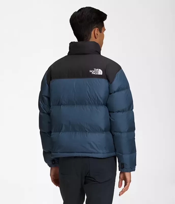 The North Face 1996 Retro Nuptse Hot Shady Azul Goose Down Casaco de penas para homem Nf0a3c8d