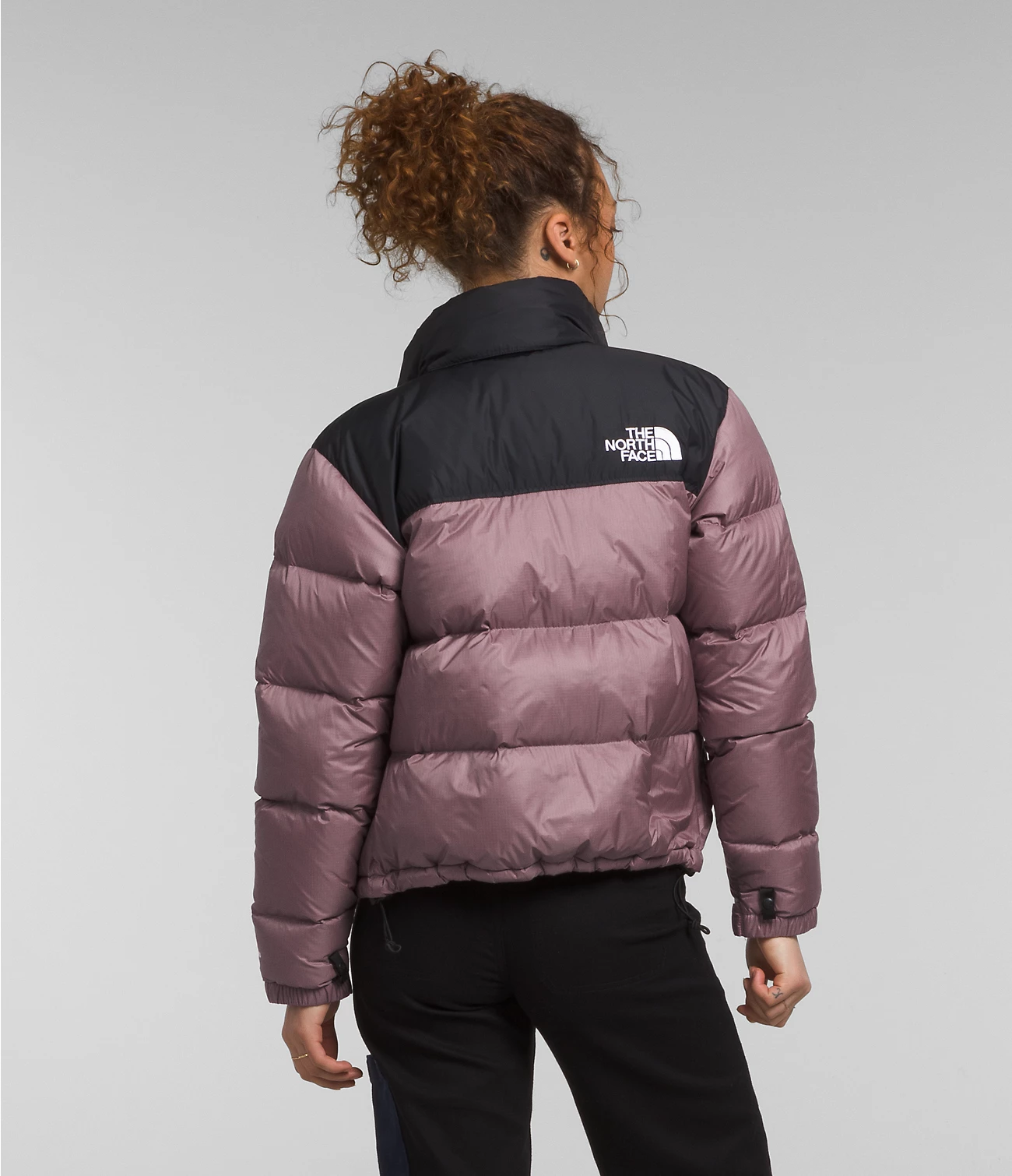 The North Face 1996 Retro Nuptse Hot Grey Goose Down Women Down Jacket Nf0a3xeo