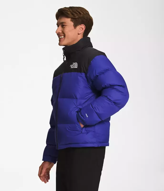 The North Face 1996 Retro Nuptse Hot Lapis Blue Goose Down Men Down Jacket Nf0a3c8d