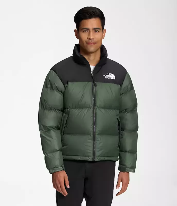 The North Face 1996 Retro Nuptse Hot Thyme Goose Down Men Down Jacket Nf0a3c8d