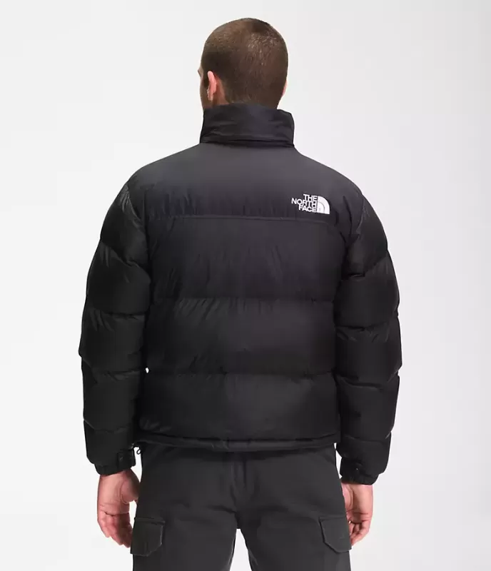 The North Face 1996 Retro Nuptse Hot Preto Goose Down Homens Down Jacket Nf0a3c8d