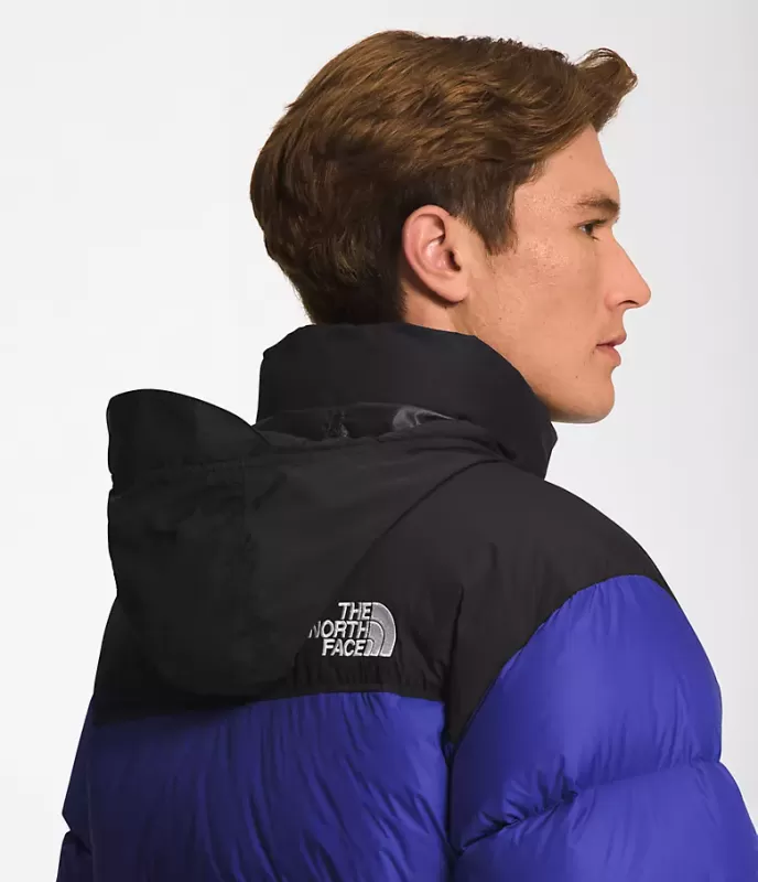 The North Face 1996 Retro Nuptse Hot Lapis Blue Goose Down Men Down Jacket Nf0a3c8d